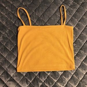 Brandy Melville // Yellow Faye Tank